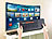 GeneralKeys Funk-Tastatur m. Touchpad, für Smart-TVs von Samsung u.v.m., PC, PS3/4 GeneralKeys Funktastaturen für Smart-TVs, PCs und Spielekonsolen