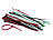 Kabelbinder, farblich sortiert, 150x3,2mm, 50 Stück Kabelbinder
