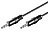 Klinkenkabel: auvisio 3,5-mm-Klinken-Kabel Stecker auf Stecker, 1,5m, für AUX-Anschluss