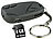 OctaCam Mini-Schlüsselbund-Videokamera, Vorteils-Set mit 4 GB micro-SD OctaCam 