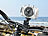 Somikon 7-teiliges Zubehörset für 3in1-Actioncam DV-500 (Versandrückläufer) Somikon Action-Cams HD