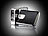 Somikon Superflacher Full-HD-Camcorder DV-950.Slim, 2,7" Touchscreen Somikon Full-HD-Camcorder mit Touch-Screen und App-Steuerung