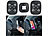 Lescars Universal-Kfz-Halterung zum Aufkleben für alle Smartphones Lescars