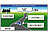 PEARL 5"-GPS-Navigationssystem VX-50 Easy mit Karten für Deutschland PEARL Navis 5"