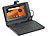 TOUCHLET 2in1-Schutztasche mit Tastatur für Tablet-PC X2,X3,X4,X5 & X7 TOUCHLET Android-Tablet-PCs (MINI 7")