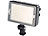 Somikon Foto- und Videoleuchte FVL-616.d mit 160 LEDs, 3.200 - 5.500 K Somikon LED-Foto- & Videoleuchten