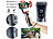 Somikon 3-Achsen-Hand-Stabilisator für Smartphones, Versandrückläufer Somikon Elektronische Smartphone-Gimbals für 3D-Videostabilisierung