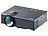 SceneLights SVGA-LCD-LED-Beamer LB-8300.mp, Mediaplayer, 800 x 480 Pixel SceneLights Kompakt LED Beamer