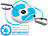 PEARL sports Fitness Twisting Disk mit Expander (Versandrückläufer) PEARL sports Twisting Disk Bauch- & Hüft-Trainer