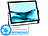 Sandbild-Kippbild: infactory Sandbild "Blue Ocean" 30,5 x 20cm (Versandrückläufer)