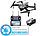 Simulus Faltbarer GPS-Quadrocopter mit Brushless-Motor (Versandrückläufer) Simulus Faltbarer GPS-WLAN-Quadrokopter mit Brushless-Motor und 4K-Kamera