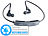 auvisio Wasserdichtes Sport-Headset mit Bluetooth 4.0, aptX (refurbished) auvisio Wasserdichte In-Ear-Headsets mit Bluetooth