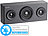 auvisio 2.1-Holz Regal Lautsprecher, Bluetooth, 12 W (Versandrückläufer) auvisio Bluetooth-Stereo-Regal-Lautsprecher mit Subwoofer
