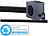 auvisio BT-Soundbar mit 3D-Sound-Effekt, 180W (Versandrückläufer) auvisio 2.1 Soundbars mit Bluetooth und USB-Audioplayer
