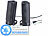 auvisio 2in1-PC-Stereo-Lautsprecher und Soundbar, 10 Watt, Versandrückläufer auvisio 