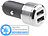 revolt Kfz-USB-Ladegerät mit 2 Ports, für 12/24 Volt, Versandrückläufer revolt Kfz-USB-Netzteile für 12/24-Volt-Anschluss 