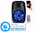 auvisio Mobile PA-Partyanlage mit Bluetooth, MP3, USB, SD (Versandrückläufer) auvisio