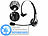 Callstel Profi-Mono-Headset mit Bluetooth, Versandrückläufer