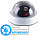 VisorTech Dome-Überwachungskamera-Attrappe, Versandrückläufer VisorTech Kamera-Attrappen