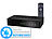 auvisio 3in1-Digital-Receiver für DVB-C, DVB-T2 Versandrückläufer auvisio Digital-Receiver für DVB-C, DVB-T2 & Webradio