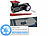 NavGear 2K-Heckkamera für 4K-UHD-Dashcam MDV-3840, Versandrückläufer NavGear WLAN-GPS-Dashcams mit G-Sensor (Ultra HD) und App