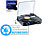 Q-Sonic USB-Platten- & Kassetten-Spieler UPM-700 (Versandrückläufer) Q-Sonic USB-Plattenspieler mit Kassetten-Deck