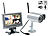 VisorTech Kabelloses Überwachungssystem mit IR-Funk-Kamera, PIR-Sensor VisorTech Funk-Überwachungssysteme