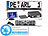Lescars Funk-Ultraschall-Einparkhilfe in Kennzeichenhalter (Versandrückläufer) Lescars 