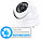 7links Dome-IP-KameraIPC-750.HD,SofortLink,720p-Auflösung (Versandrückläufer) 7links Indoor-Doom-IP-WLAN-Kameras