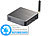auvisio Premium Audio-Streaming-Empfänger S/PDIF & AirPlay (Versandrückläufer) auvisio Multiroom WLAN-Empfänger Boxen