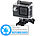 Somikon 4K-Action-Cam mit Full HD, Unterwassergehäuse (Versandrückläufer) Somikon 