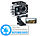 Somikon Einsteiger-4K-Action-Cam, WLAN, 2 Displays, Versandrückläufer Somikon UHD-Action-Cams