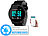 Smartwatches: newgen medicals Fitness-Uhr mit Herzfrequenz- Versandrückläufer