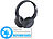 auvisio HiFi-Kopfhörer mit integriertem MP3-Player & Radio MPH-232.SD auvisio