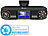 NavGear QHD-Dual-Dashcam mit 2 Kameras, Versandrückläufer NavGear QHD-Dashcam mit 2 Objektiven, GPS und G-Sensor