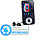auvisio MP3-Player / Recorder mit Video-Player und UKW-Radio (refurbished) auvisio MP3- & Video Player