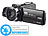 Videokameras: Somikon 4K-UHD-Camcorder mit Sony-Sensor, Versandrückläufer