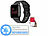 newgen medicals Fitness-Armband mit Glas-Touchscreen-Display, Versandrückläufer newgen medicals