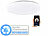Luminea Home Control Smarte WLAN-Sternen-Deckenleuchte mit CCT-LEDs, Versandrückläufer Luminea Home Control WLAN-LED-Deckenleuchte mit Sternendekor, dimmbar