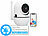 7links WLAN-Full HD-IP-Überwachungskamera, Objekt-Tracking, Versandrückläufer 7links WLAN-IP-Überwachungskameras mit Objekt-Tracking & App