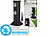 Royal Gardineer 4-fach-WLAN-Outdoor-Steckdosen-Säule, App, Versandrückläufer Royal Gardineer WLAN-Säulen-Gartensteckdosen