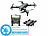 Simulus Faltbare GPS-Drohne mit 4K-Cam, Brushless-Motor, Versandrückläufer Simulus Faltbarer GPS-WLAN-Quadrokopter mit Brushless-Motor und 4K-Kamera