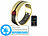 newgen medicals Fitnesstracker-Ring, Versandrückläufer newgen medicals Fitness- und Schlaftracker-Ringe mit SOS-Funktion und Touch-Steuerung 