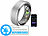 newgen medicals Fitnesstracker-Ring, Sp02, Herzfrequenz, Versandrückläufer newgen medicals Fitnesstracker-Ringe, Sp02, Herzfrequenz, Schlafanalyse 