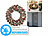 infactory Advents- und Weihnachtskranz mit LED-Beleuchtung, Versandrückläufer infactory LED-Weihnachts-Türkränze