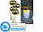 PEARL 4er-Set flackernde LED-Grablicht-Kerzen,  Versandrückläufer PEARL LED-Grablichter