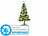 infactory Weihnachtsbaum mit roten Beeren, 180 cm, Versandrückläufer infactory Weihnachtsbäume mit LED-Beleuchtung