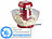 Rosenstein & Söhne Heißluft-Popcorn-Maschine mit Auffangschale, Versandrückläufer Rosenstein & Söhne Heißluft-Popcorn-Maker