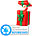 infactory Selbstaufblasender XXL Santa im Geschenk,150 cm,animiert (refurbished) infactory Selbstaufblasende Weihnachtsmänner