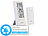 infactory Digitale Temperaturstation Versandrückläufer infactory Digitale Temperaturstationen mit Innen- und Außenthermometer und Funkuhr